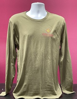 Unisex Green Long Sleeve T-Shirt 1