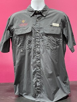 Mens Black Short Sleeve Shirt 1