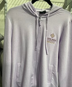 NEW - Womens Lilac Zip Jacket with Hood 1
