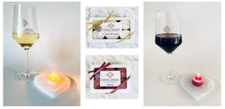 NEW - 6 Wine Scented Tea Candles 1