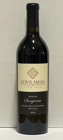 2020 Sangiovese Reserve