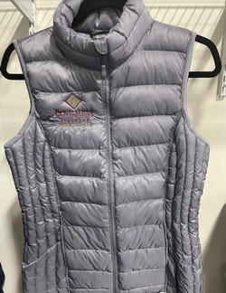 Womens Gray Vest