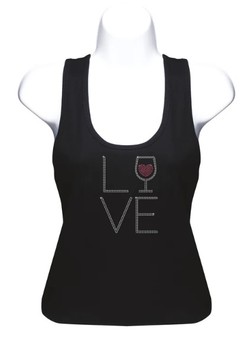 Womens Tank - Love Wine